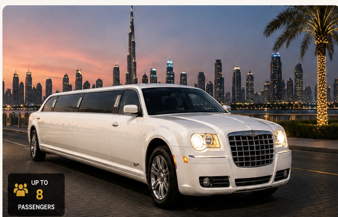 Chrysler Limousine Rental Dubai