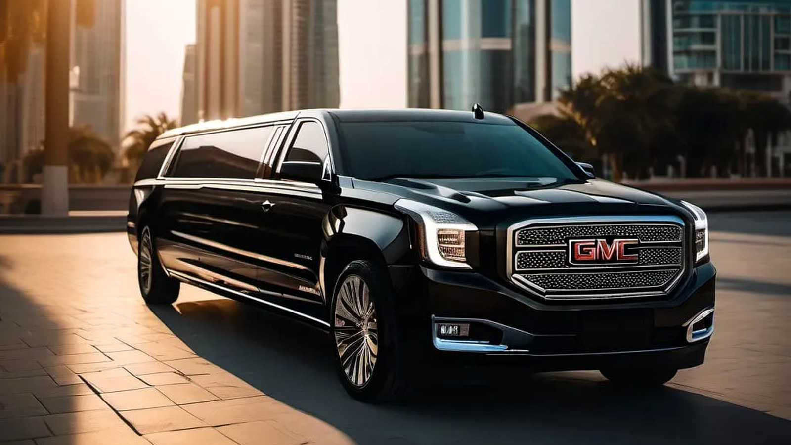 GMC Limousine Rental Dubai